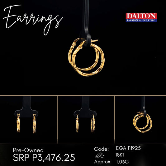 18KT EARRINGS